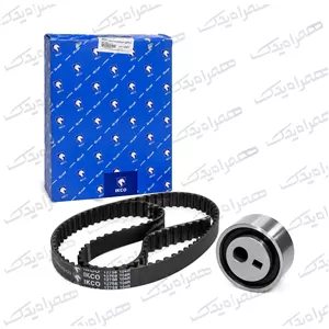 کیت تایم پژو 405 پارس سمند (تسمه تایم ایساکو و بلبرینگ INA )