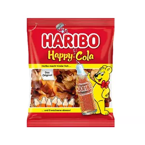 پاستیل ژلهای هاریبو با طعم کولا Happy Cola وزن 160 گرم