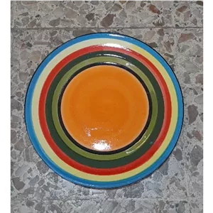 بشقاب پلو خوری رنگین کمان 