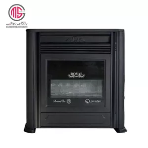 بخاری گازی طرح شومینه مروارید سوز 9000 مدل رویال ( پس کرایه )