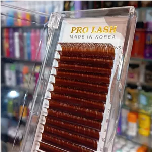 پالت مژه اکستنشن پرولش قهوه ای تیره PROLASH CC-0.07 MIX