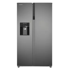 یخچال فریزر ساید بای ساید اتوماتیک ایکسویژن مدل HS600 سیلور (اقساط پس کرایه)