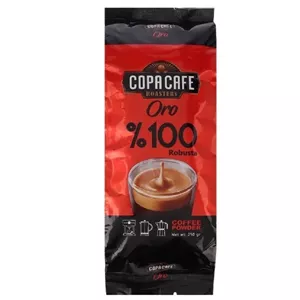 پودر قهوه 250 گرمORO1 1 روبوستا 100درصدکوپا
