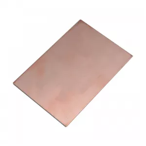فیبر خام مدار چاپی یک رو فایبرگلاس ضخامت 1.5 ابعاد 70 در 100 میلیمتر