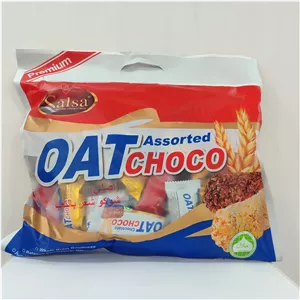 شکلات غلات اوت چوکو OAT CHOCO اصل پک 20 عددی 