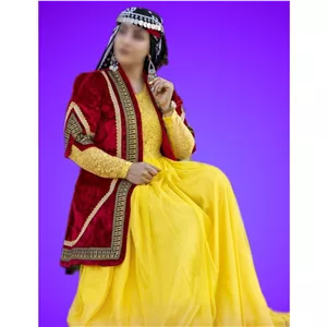 ست کامل لباس محلی لری زنانه در خرم آباد لرستان