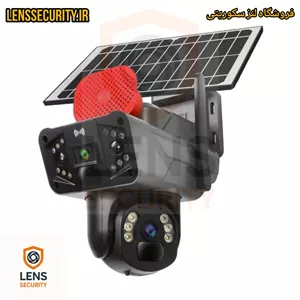 دوربین دولنز سولار سیمکارتی OKAMPRO مدل TZ12 با قابلیت 10Xزوم سرور داخلی