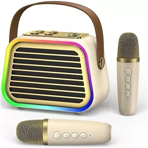 اسپیکر بلوتوثی و شارژی + 2 میکروفون آئولا AULA K20