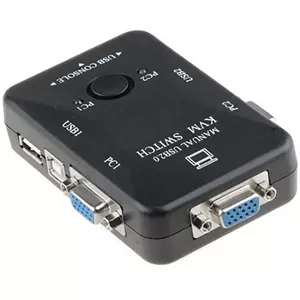 KVM Switch دستی 2 پورت USB دی نت D-NET