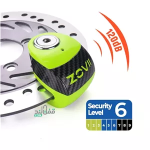 قفل دیسک دزدگیر دار Zovii ZS6
