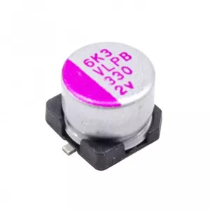 خازن جامد - سالید 330uF2V ژاپنی SMD