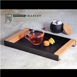 سینی مارسی با چوب راش ROOYESH بزرگ 6 M1-306