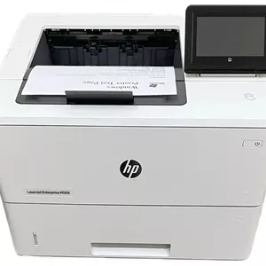 پرینتر HP LaserJet Pro 506dnw با کاست کاغذ اضافی