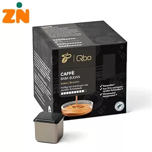 کپسول قهوه ممتاز چیبو کیوبو کافه بابا بودان، بسته 27 عددی (شدت 9 10، قوی با رایحه شکلات تلخ)