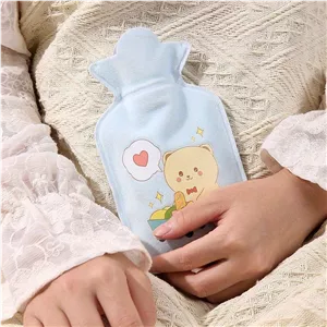کیسه آب گرم مخملی طرح فانتزی