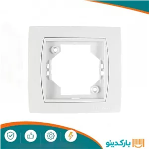 قاب سفید(5036)پارت الکتریک مدل آذین