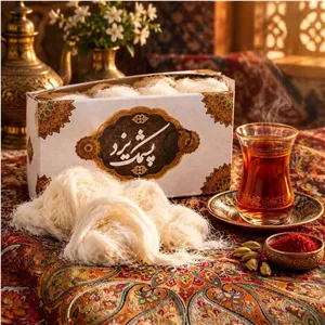 پشمک سنتی اصیل یزد 400گرمی