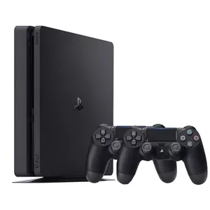 کنسول بازی سونی دو دسته مدل Playstation 4 slim ظرفیت 500 گیگابایت + هدیه بازی