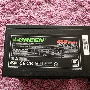 پاور 485 وات کامپیوتر گرین green gp485a