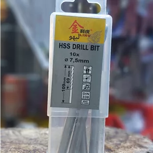 مته 7.5 میلیمتر استیل 1 عددی برند لیهو HSS