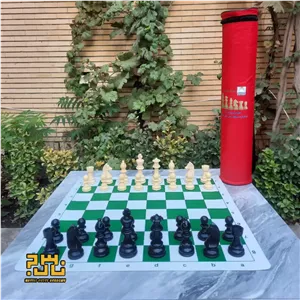 صفحه و مهره استاندارد فدراسیونی پوریا به همراه کیف استوانه ای کد A