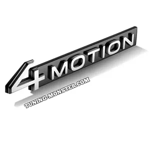آرم سه بعدی Volkswagen 4MOTION استیل ( پس کرایه )
