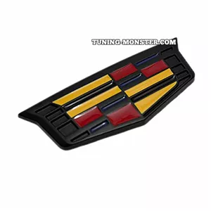 آرم فلزی Cadillac Escalade مشکی 9CM ( پس کرایه )