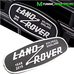 آرم فابریک جلوپنجره LAND ROVER آلومنیوم ( پس کرایه )