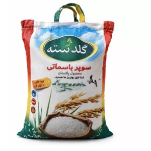 برنج پاکستانی دانه بلند1121 گلدسته 10 کیلوگرم