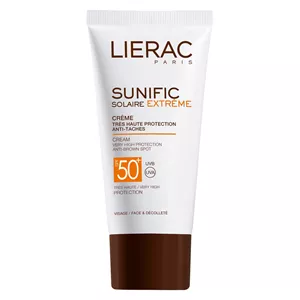 کرم ضد آفتاب لیراک سری Sunific مدل Solaire Extreme حجم 50 میلی لیتر