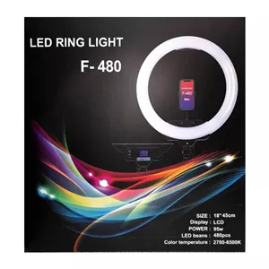 رینگ لایت عکاسی F-480 95W 45CM