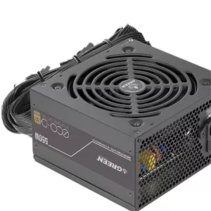 منبع تغذیه کامپیوتر گرین GP550A-ECO D 80 Plus Bronze توان 550 وات