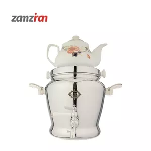 سماور گازی عالی نسب مدل ارغوان 5 لیتر پس کرایه