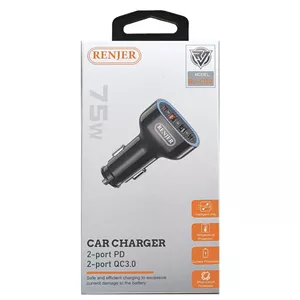 شارژر فندکی 75 وات رنجر RENJER RJ-C120