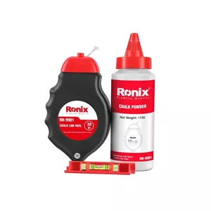 کیت ریسمان رنگی بنایی (چاک لاین) 30متر رونیکس مدل RH-9901