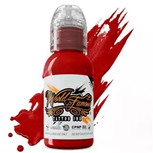 رنگ تتو straight red فیمس 15میل 