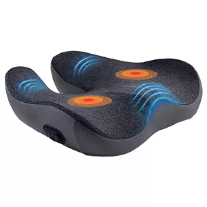 بالشتک ماساژور گرین لاین مدل Green Lion Relieve Seat Cushion با گرمایش و فوم حافظهدار