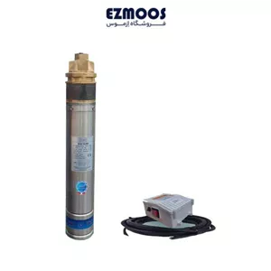 پمپ شناور استیل سی ان بی (CNB) 70 متری 1 اینچ یک اسب تکفاز 4SKM100-0 75(70M)1 (پس کرایه)