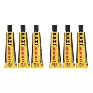 چسب رازی مدل Allplast کد FN23 حجم 30 میلی لیتر بسته شش عددی W96
