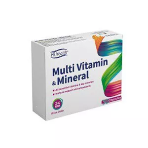 کپسول مولتی ویتامین مینرال های هلث بسته 30 عددی M57