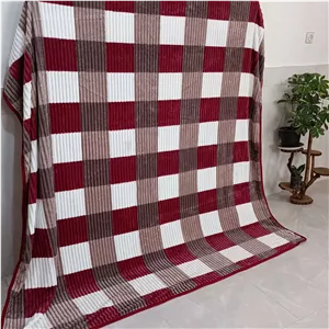 پتو دونفره پلیسه طرح خشتی 