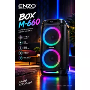 باند اسپیکر انزو مدل ENZO BOX M-660