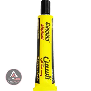 چسب همهکاره کاسپین مدل Allplast حجم 100 میلیلیتر