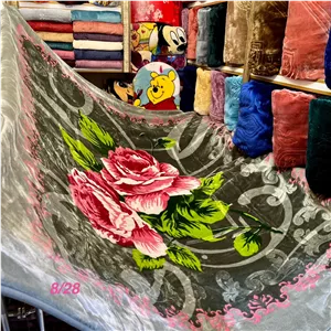 پتو نرمینه دونفره برجسته مدل نرمین