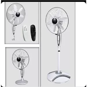 پنکه شروین مدل KF-5200 چندمنظوره ریموتدار رنگ نقرهای
