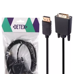 کابل تبدیل DVI دیزپلی دیتکس پلاس DP-DV