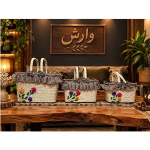 سبد پیک نیک بسیار محکم پارچه داخلش هم قابل شستشو هست 
