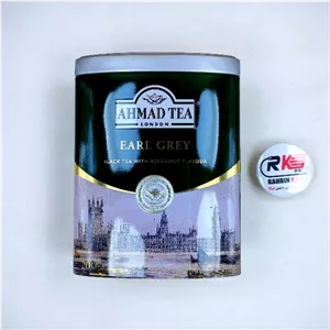 چای ارل گری معطر قوطی فلز احمد 200گرم