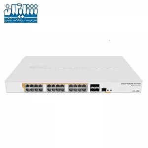 سوییچ 24 پورت میکروتیک MikroTik مدل CRS328-24P-4S+RM