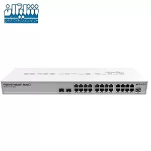 سوییچ 24 پورت میکروتیک MikroTik مدل CRS326-24G-2S+RM